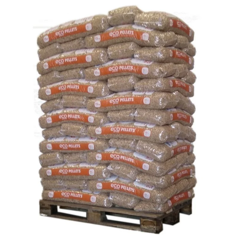 WOODSTOCK Premium-Pellets – Palette mit 78 Säcken à 15 kg